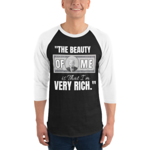 3/4 sleeve raglan shirt