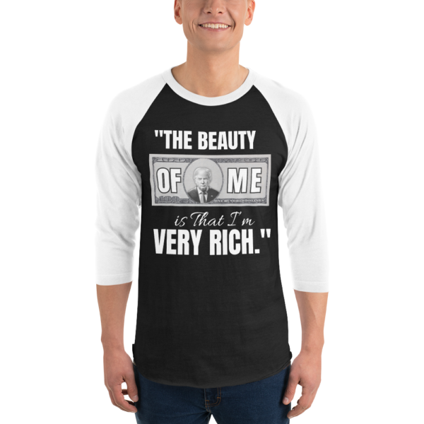 3/4 sleeve raglan shirt