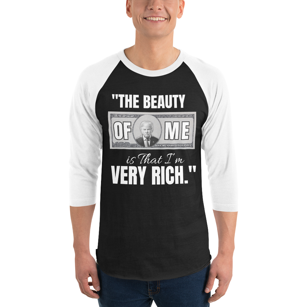 3/4 sleeve raglan shirt