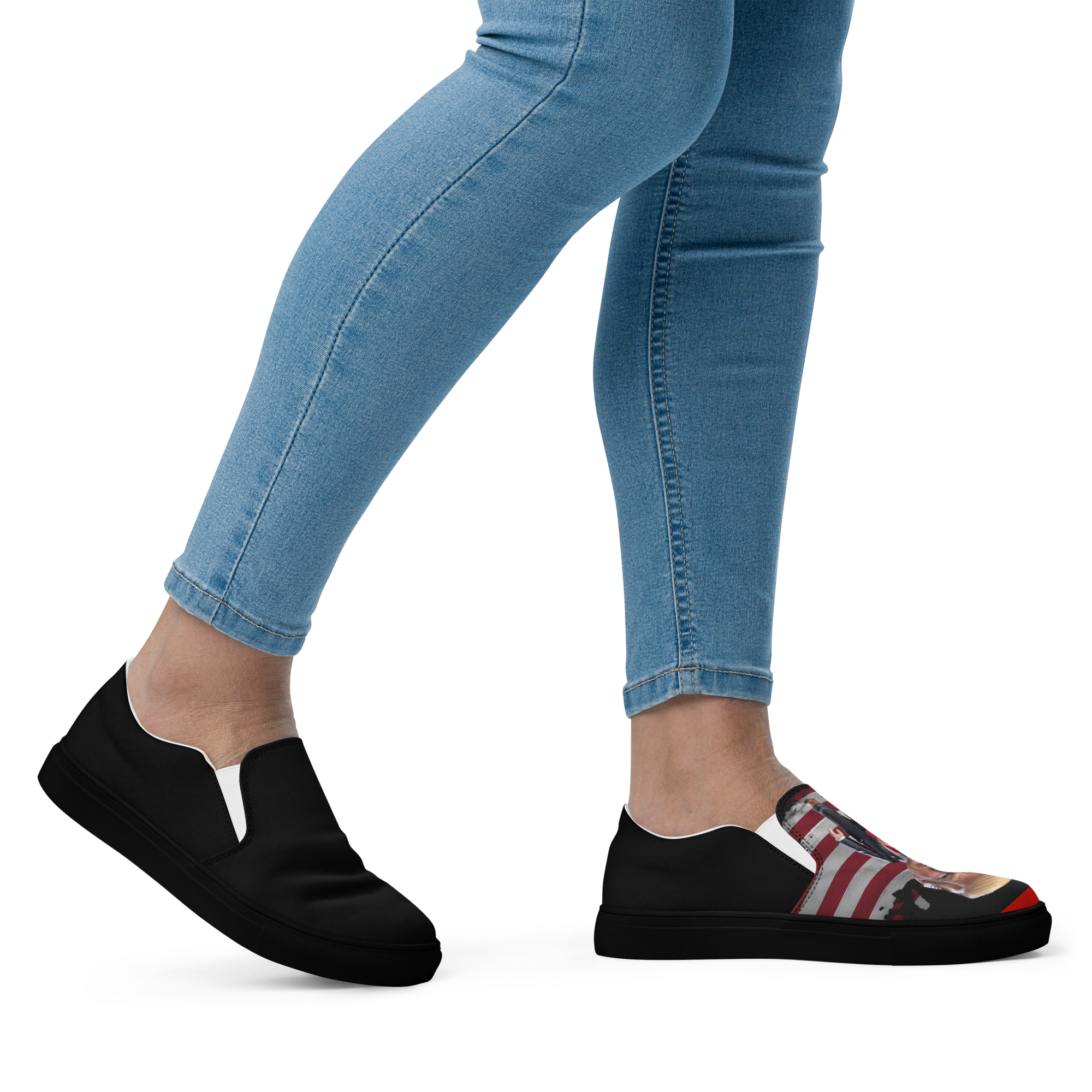Women’s slip-on canvas shoes - Image 2